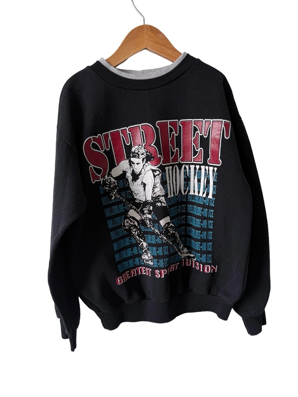 Vintage Max Active Crewneck Street Hockey Size 10/12